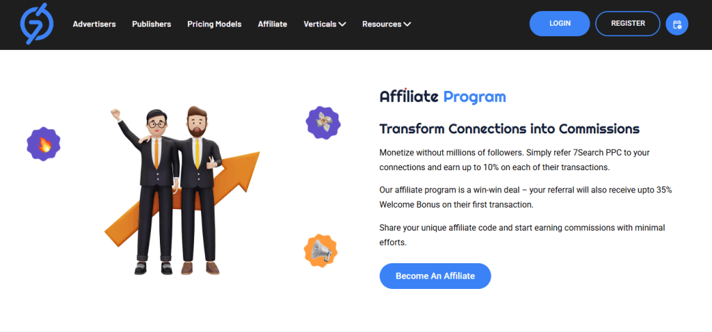 Make Money Online: How To Become An Affiliate Partner Of 7Searchppc? 2 Affiliate Program - 7Searchppc