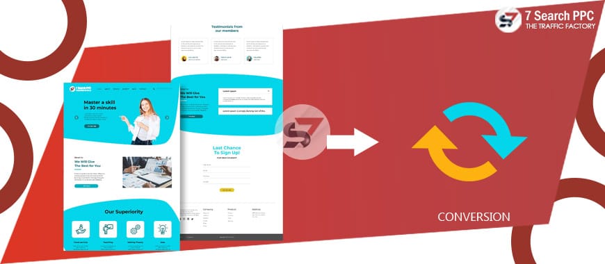 How Great Landing Page Can Help Your PPC Campaign? 2 landing page convert