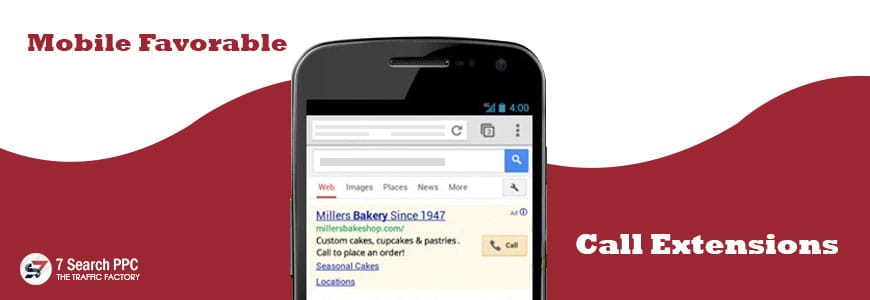 mobile friendly call extension