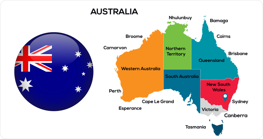 Australia Map