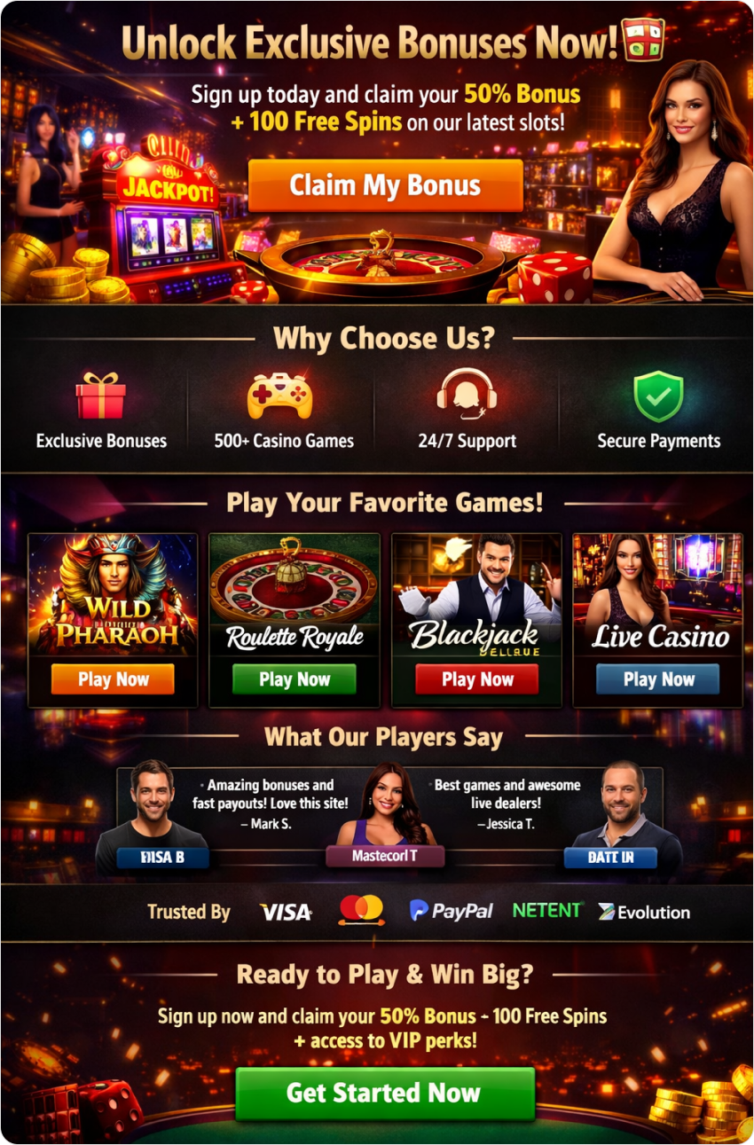 Igaming Landing Page