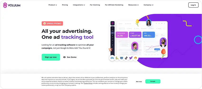 10 Popular Ad Tracking Tools For Affiliate Marketers: Improve Roi, Conversions, And Campaign Performance 2 Voluum Ad Tracker