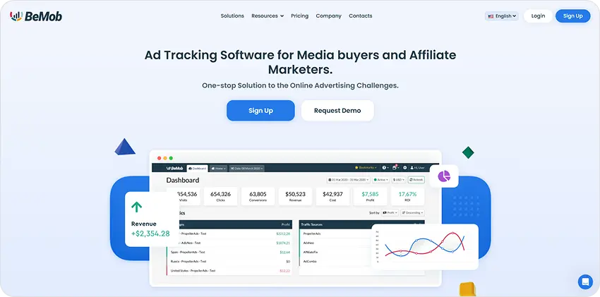 10 Popular Ad Tracking Tools For Affiliate Marketers: Improve Roi, Conversions, And Campaign Performance 4 Bemob Ad Tracker