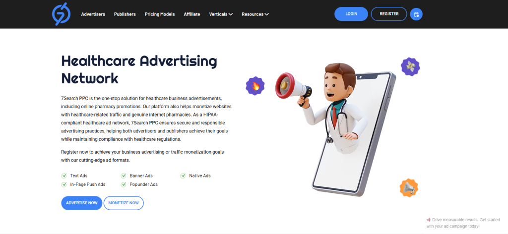 Health Care Ads 7search PPC