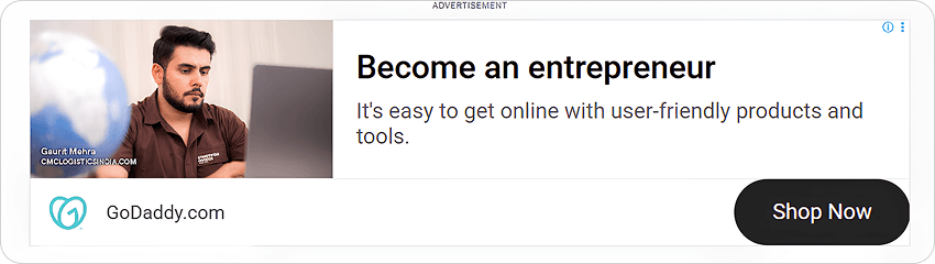 Banner Ad example
