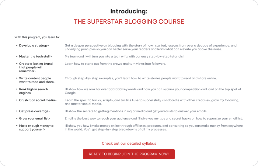 Online Courses And Workshops