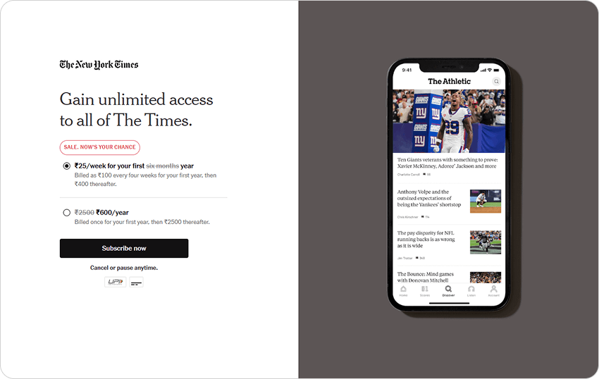 Subscription - Paywall