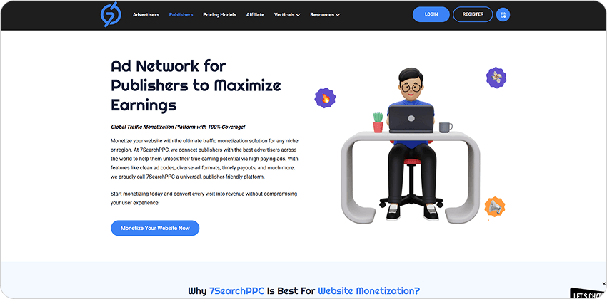 7searchppc - Publisher