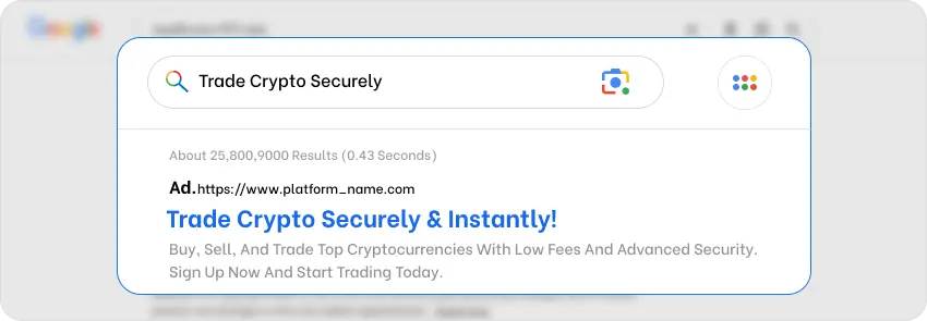 Search Engine Advertising Platforms - Google Ads