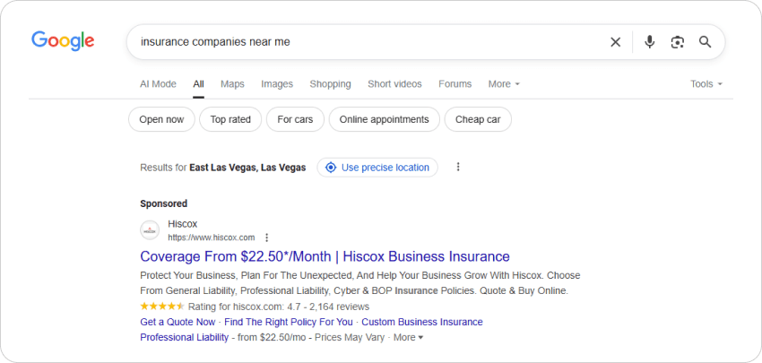 Local Search Optimization