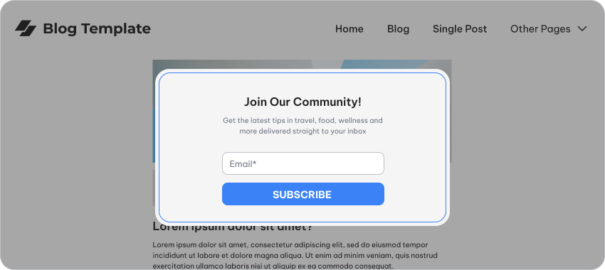Newsletter-Sponsorship