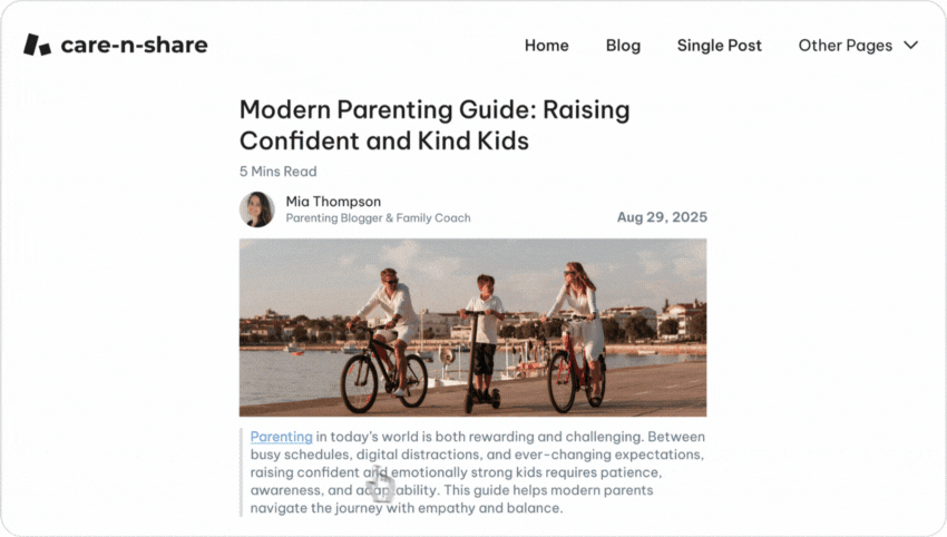 Direct-link-parenting-site