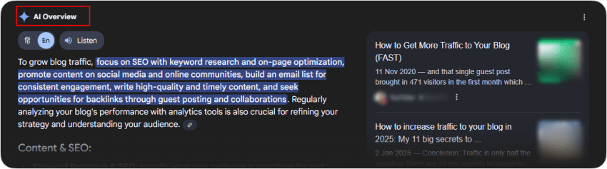 Future Blogging strategies