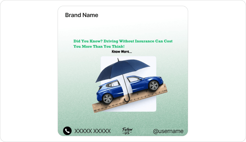 Good insurance ad example
