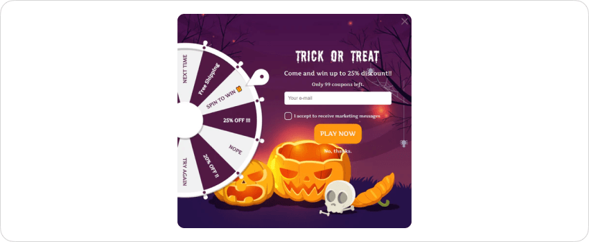 Interactive Halloween Ads