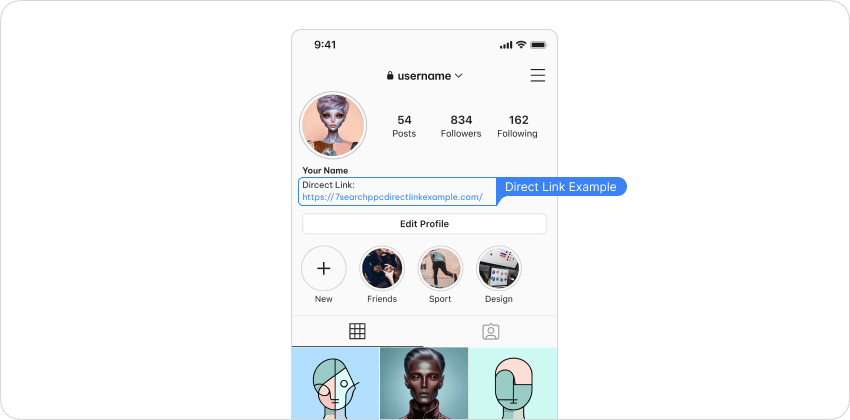 Social Media-Direct Link