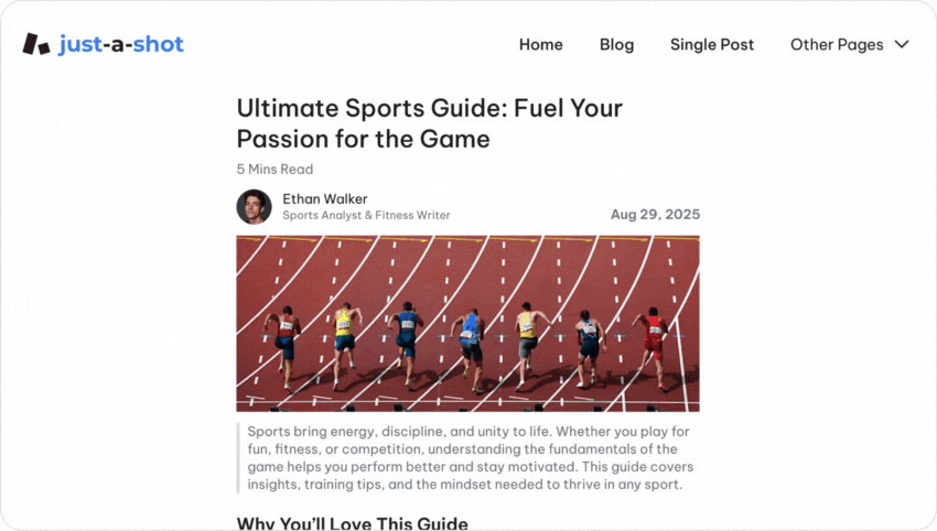 Sports Ads Banner