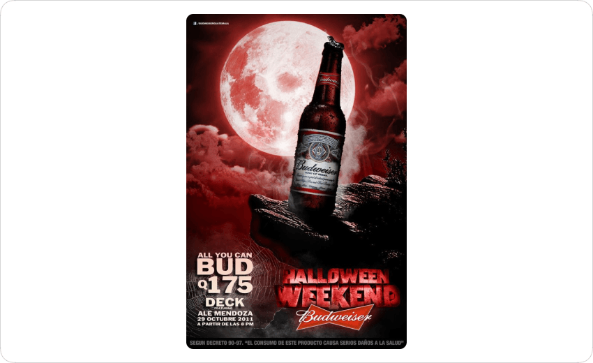 Visual-First Halloween Ads