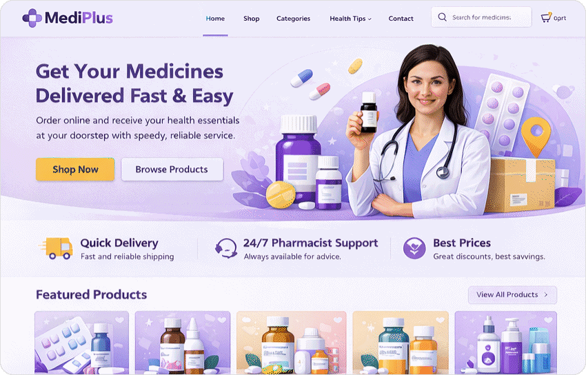 Banner Ads - Medicines
