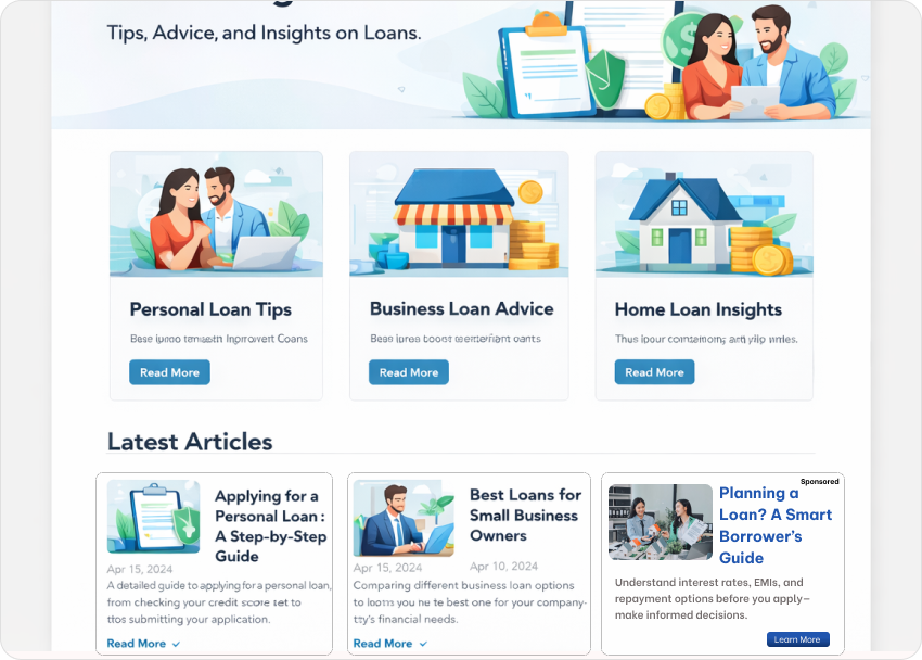 Loan Native Ads