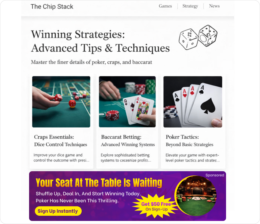 Poker Affiliate Marketing