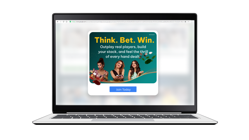 Poker Interstitial Ad