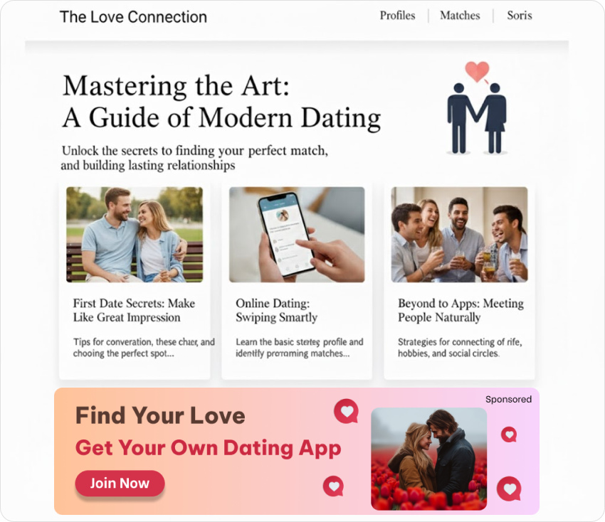 Singles Banner Ads