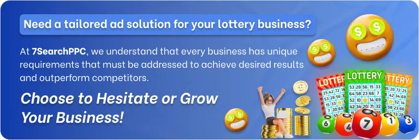 Lottery Advertising - Cta