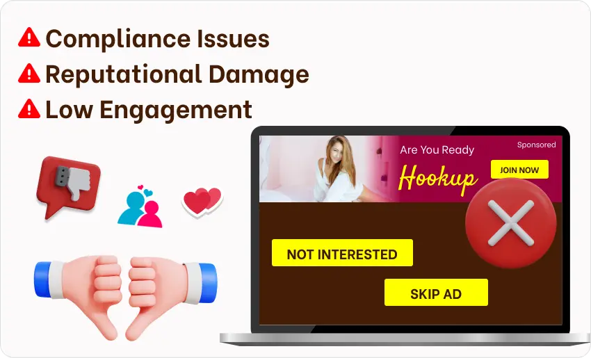 Over-Sexualized Creatives