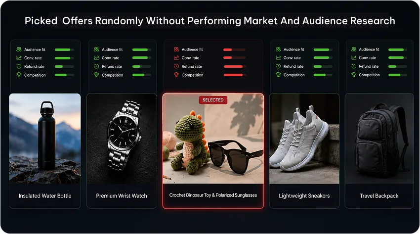 10 Affiliate Marketing Mistakes That Kill Conversions In 2026 (And How To Avoid Them) 2 Promoting Affiliate Offers Without Proper Research
