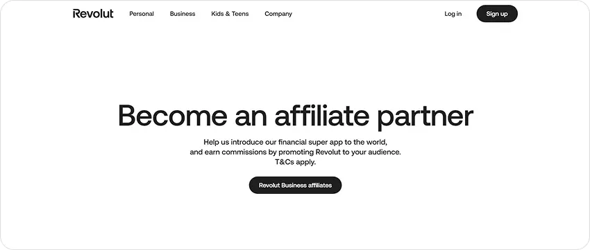 Revolut Affiliate Program