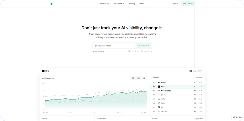 AI Visibility Tools Compared: The Top 5 Solutions for Agencies and Brands 5 Trakkr