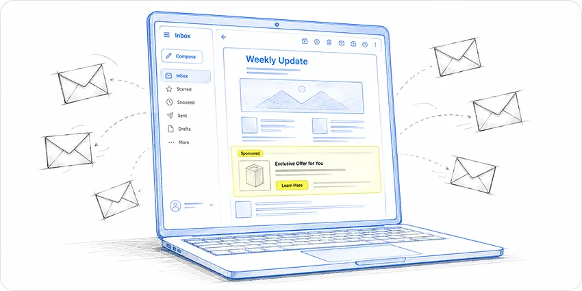 Buy Website Traffic: 15 Proven Ways to Get High-Converting Visitors in 2026 6 Buy website traffic via Email Newsletter Sponsorships