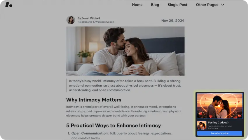 Push Traffic Explained: How It Works, Costs, and Best Verticals 6 Adult Classic Push Ad