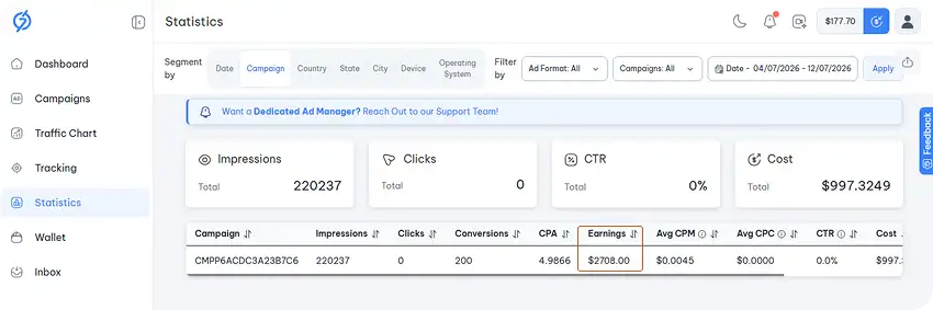 A Webcam Offer, Adult Media Buying, and $6.6K in Profit 8 Campaign Result and ROAS