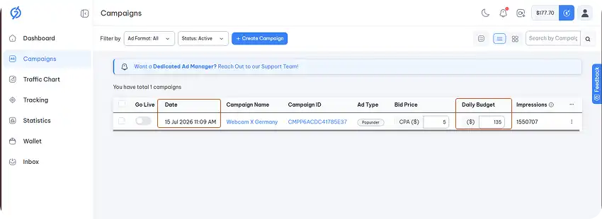 A Webcam Offer, Adult Media Buying, and $6.6K in Profit 10 Increased Campaign Cost