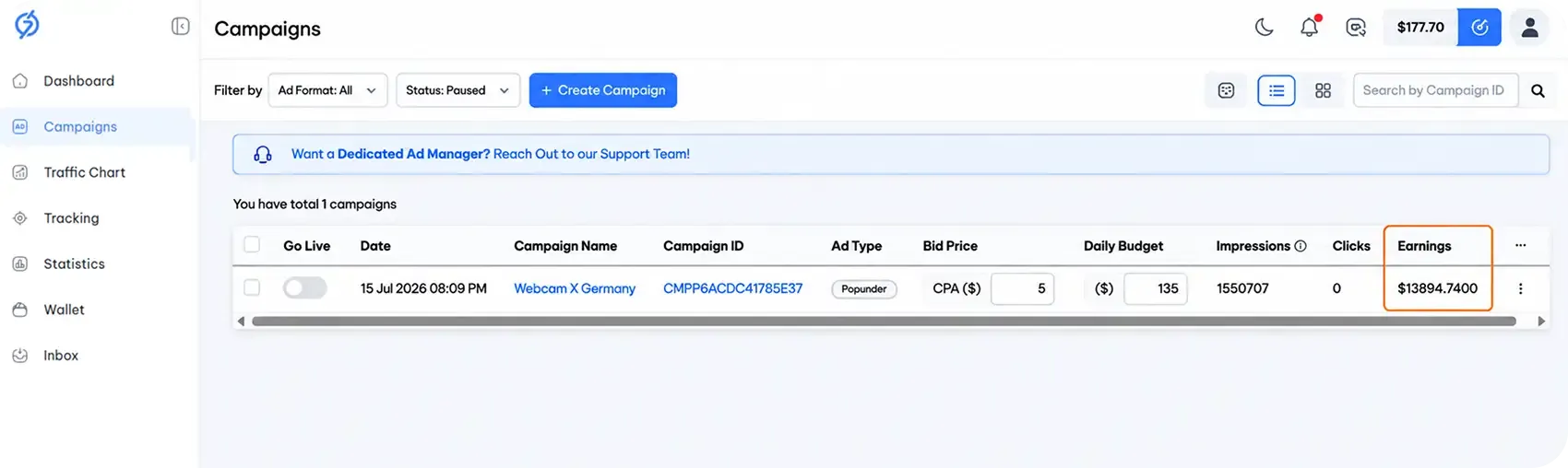 A Webcam Offer, Adult Media Buying, and $6.6K in Profit 14 2nd Campaign Result and ROAS